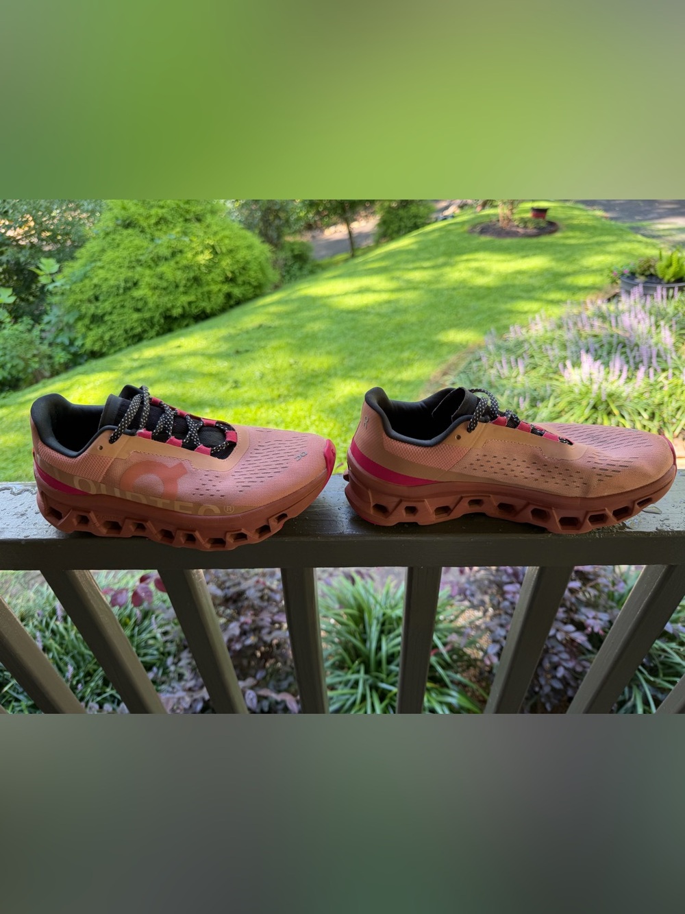 On Running Cloudmonster Rose Pink Women's Athletic Shoes Size 9 - Picture 7 of 16